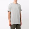 Camiseta gris de manga corta de algodón con logotipo de flecha Off-White para hombre FW21