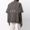 Camiseta gris de manga corta para hombre Off-White, versión Ordinary, colección primavera-verano 2021