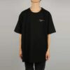 Camiseta holgada de manga corta Off-White para hombre c/o Distress con diseño de flecha en 3D en negro y gris