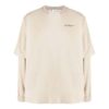 Camiseta holgada de manga larga con estampado en la espalda Off-White para hombre, colección primavera-verano 2022