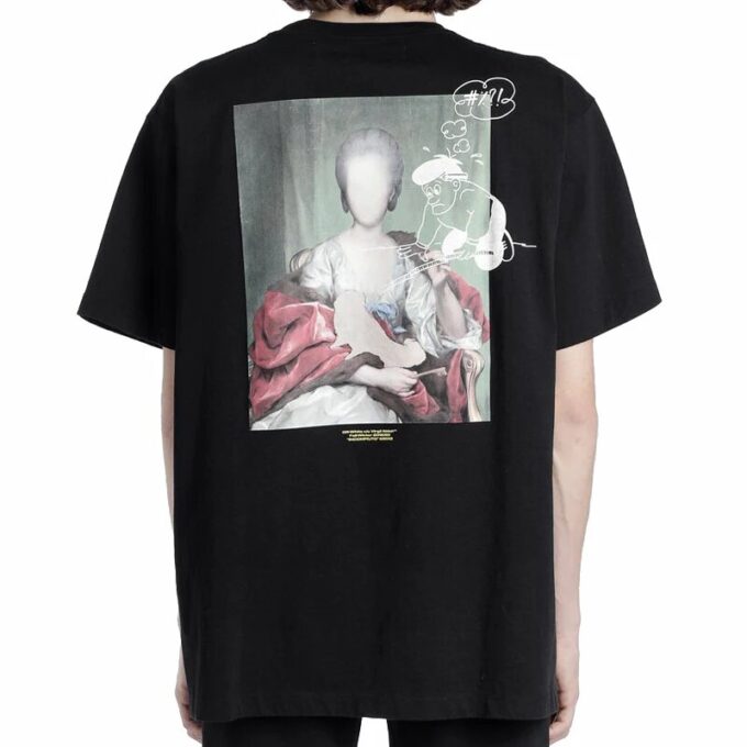 Camiseta Mariana De Silva /Multicolor