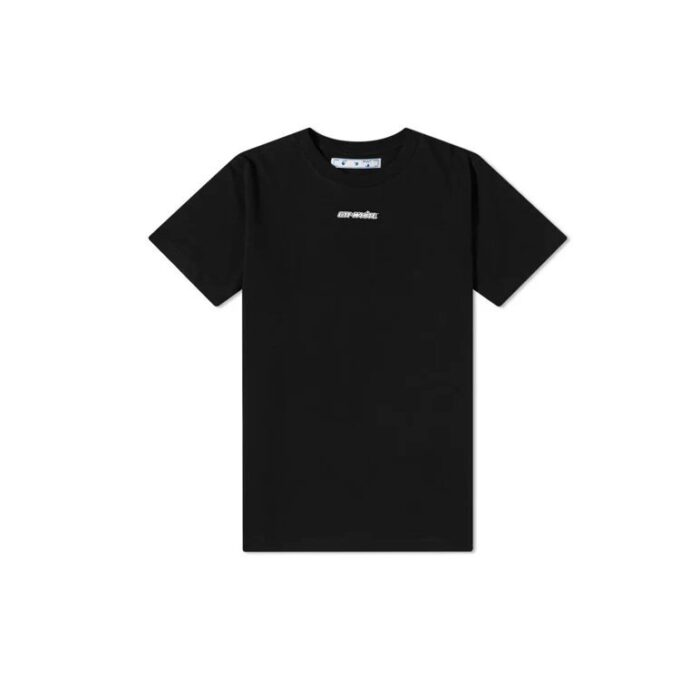 Camiseta Marker Slim «Negro/Rojo»