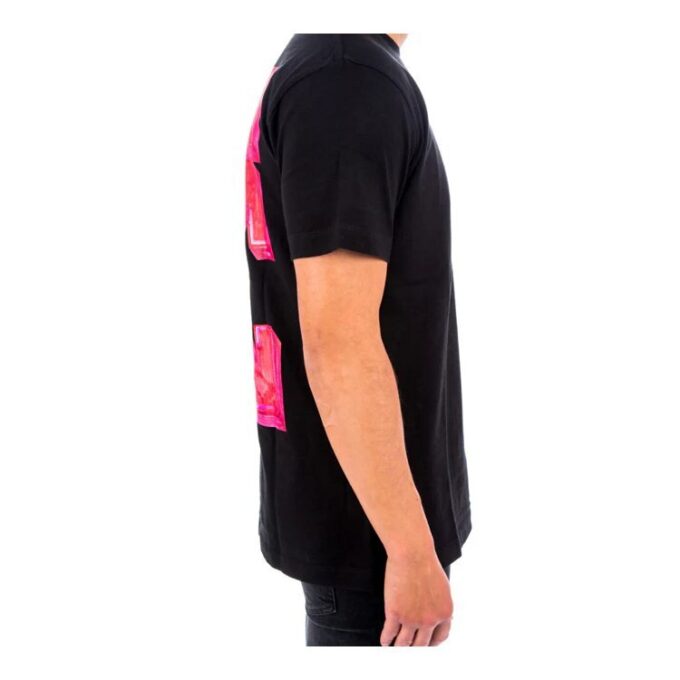 Camiseta Marker Slim «Negro/Rojo»