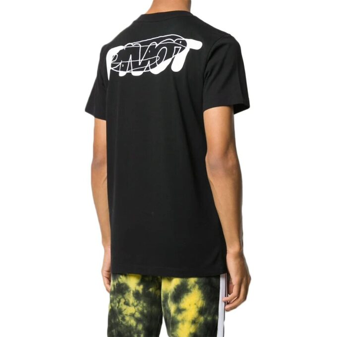 Camiseta negra con estampado de flechas para hombre de Off-White