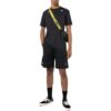 Camiseta negra de manga corta con cuello redondo y estampado de flechas para hombre de Off-White