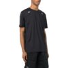 Camiseta negra de manga corta con cuello redondo y estampado de flechas para hombre de Off-White