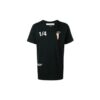 Camiseta negra de manga corta con estampado en la espalda de Off-White para hombre en Pantalones Cortos