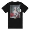 Camiseta negra de manga corta con estampado fotográfico en la espalda para hombre de Off-White