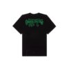 Camiseta negra de manga corta holgada con estampado del logotipo bordado C/O VIRGIL ABLOH de Off-White para hombre