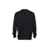 Camiseta negra holgada de manga larga con patrón de rayas alfabéticas en diagonal de Off-White para hombre, temporada primavera-verano 2022