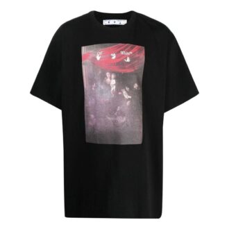 Camiseta Off-White para hombre, colección primavera-verano 2022, de pantalón corto, con estampado de colores lisos, color negro