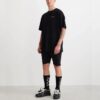 Camiseta Off-White para hombre de la colección primavera-verano 2022 con estampado de Caravaggio en la espalda, de corte holgado y manga corta, color negro