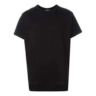 Camiseta Off-White para hombre naranja y negra