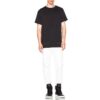 Camiseta Off-White para hombre naranja y negra