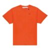 Camiseta oversize de manga corta con bordado de flechas abstractas