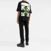 Camiseta oversize Weed Arrows «Black Green»