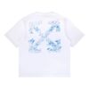 Camiseta Paint Splatter Arrow Diag Fit «Blanca»