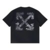 Camiseta Paint Splatter Arrow Diag Fit «Negro»