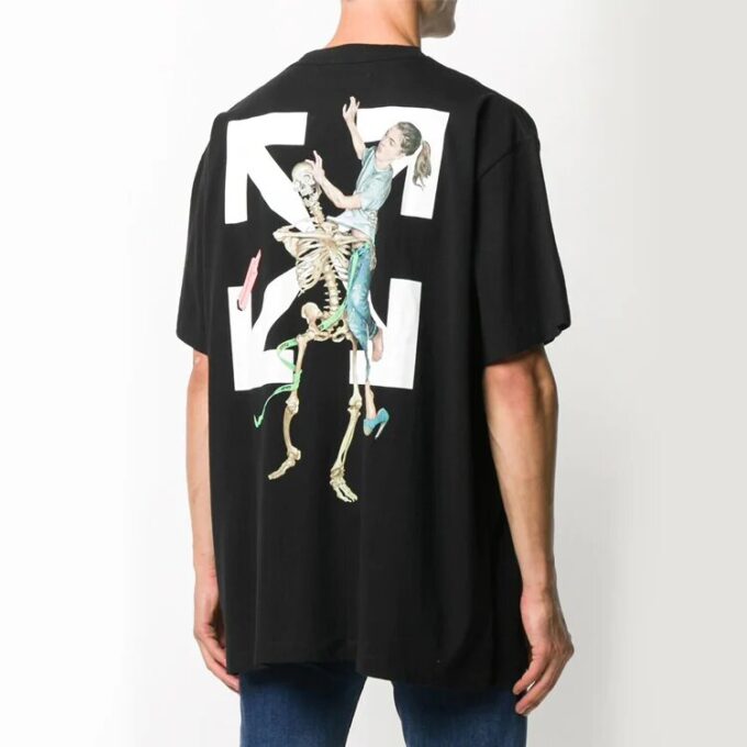 Camiseta Pascal Skeleton «Negro»