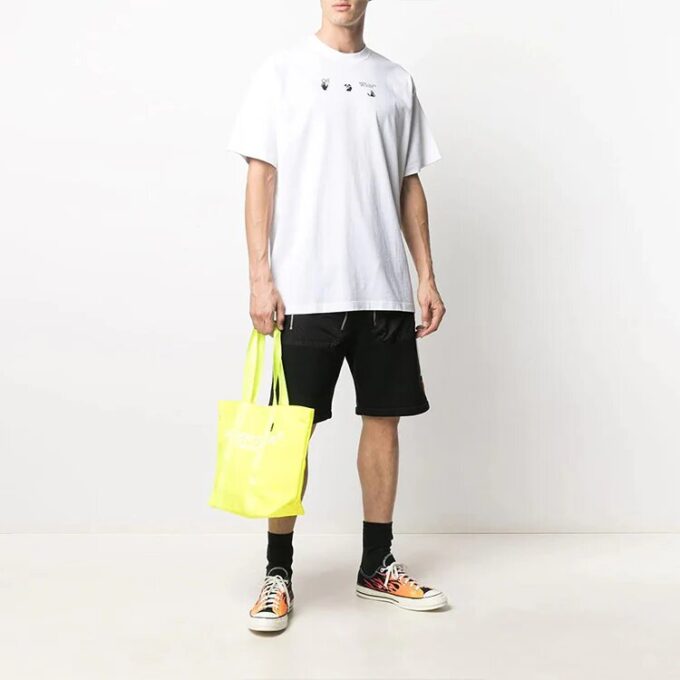 Camiseta Peace Worldwide Over «Blanco/Verde»