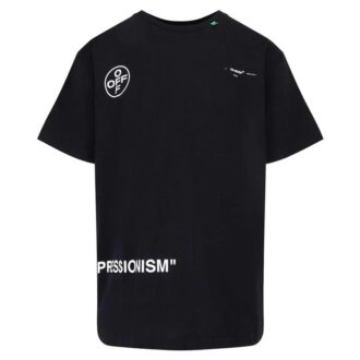 Camiseta Stencil SS Over «Negro, fucsia y rosa»