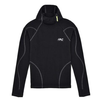 Off-White para hombre de algodón con estampado del logotipo, negro