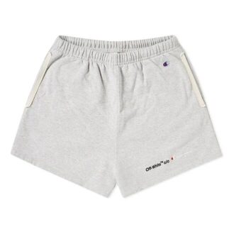 Off-White x Champion para hombre, gris claro