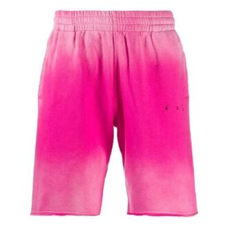 Pantalones Cortos Tie Dye para hombre Off-White, rosa