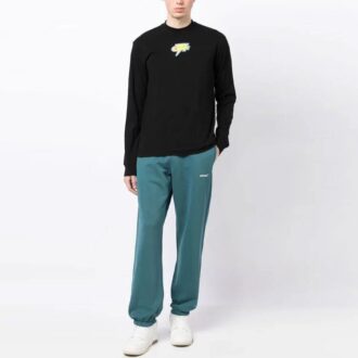 Pantalones de chándal ajustados Chain Arrow «Duck Green»