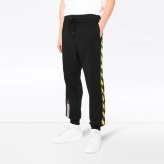 Pantalones de chándal negros para hombre C/O Virgil Abloh Black Tape