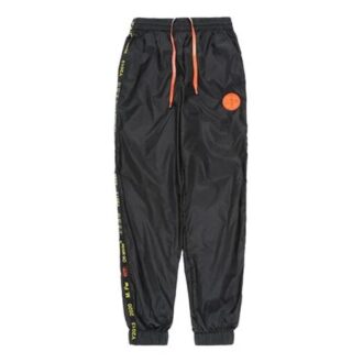 Pantalones de chándal Off-White para hombre Pantalones deportivos finos/Pantalones/Pantalones de jogging Negro