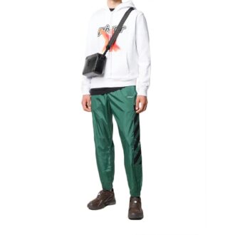 Pantalones de chándal para hombre con bordado de rayas diagonales Fw20