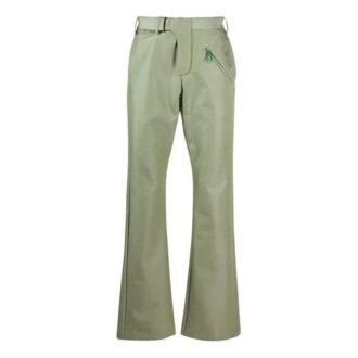 Pantalones de diseño liso, versión de corte ajustado