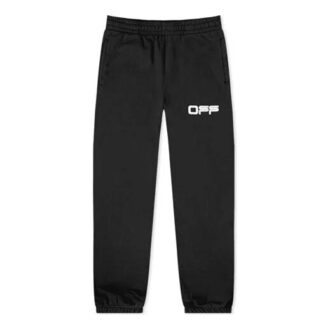 Pantalones deportivos ajustados con estampado de cinta de aeropuerto SS20