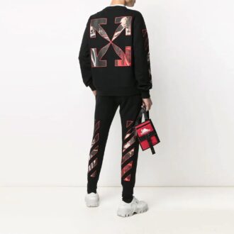 Pantalones deportivos Caravaggio para hombre SS21 Negro