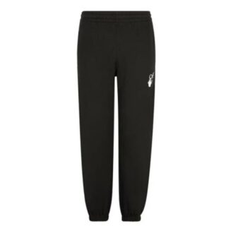 Pantalones deportivos casuales para hombre Off-White FW21/Pantalones/Joggers Negro