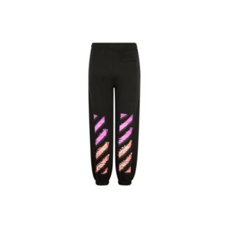 Pantalones deportivos casuales para hombre Off-White FW21/Pantalones/Joggers Negro