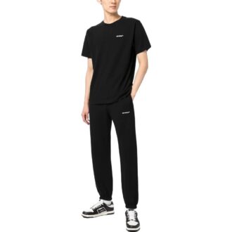 Pantalones deportivos de algodón con estampado de olas