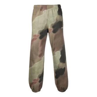 Pantalones deportivos de hombre con estampado de camuflaje FW20