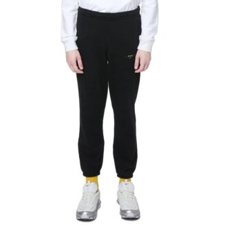 Pantalones deportivos Off-White para hombre con estampado de flechas, estilo jogger, color negro