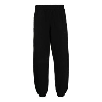 Pantalones deportivos Off-White para hombre de la colección primavera-verano 2022 con estampado del logotipo en la espalda / Pantalones / Pantalones de chándal / Pantalones negros