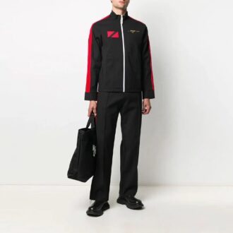 Pantalones deportivos Off-White x Theophilus London Crossover Side, color negro