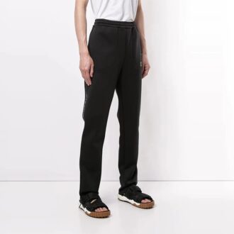 Pantalones deportivos/pantalones/joggers Off-White para hombre con logotipo lateral en negro