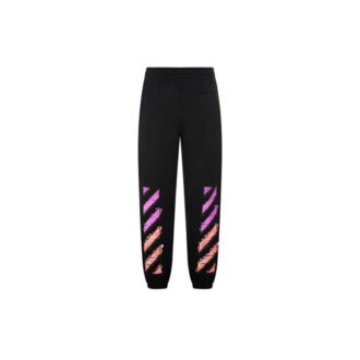 Pantalones deportivos/pantalones/joggers Off-White para hombre FW21 Adornment, color negro