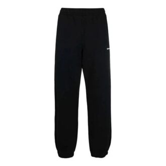 Pantalones deportivos/pantalones/joggers Off-White para hombre FW21 con estampado de Caravaggio, color negro
