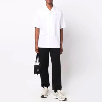 Pantalones deportivos/pantalones/joggers Off-White para hombre FW21 con estampado de logotipo de Arrows, color negro
