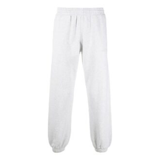 Pantalones deportivos/pantalones/joggers Off-White para hombre FW22 con estampado del logotipo en la espalda, color gris