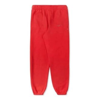 Pantalones deportivos/pantalones/joggers rojos con logo estampado Off-White para hombre
