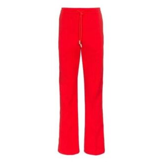 Pantalones deportivos/pantalones/joggers rojos de corte holgado con logo para hombre de Off-White