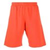 Pantalones deportivos para hombre FW20 con flechas rociadas, color naranja